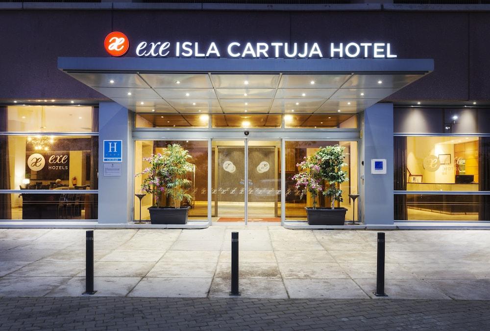 Exe Isla Cartuja Hotel Sevilla Exterior foto